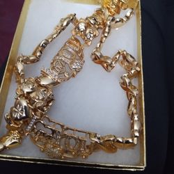 Teddy Bear I Love You Necklace Set