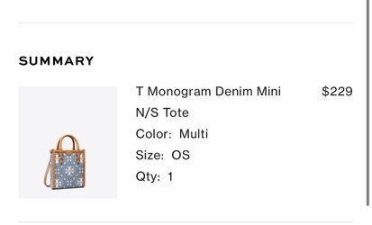 Tory Burch purse