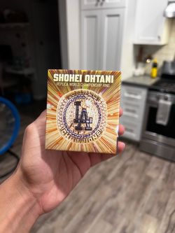 Shohei Ohtani Championship ring
