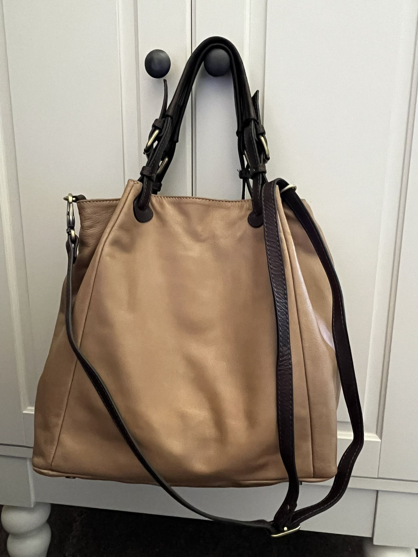 gianni conti leather handbag