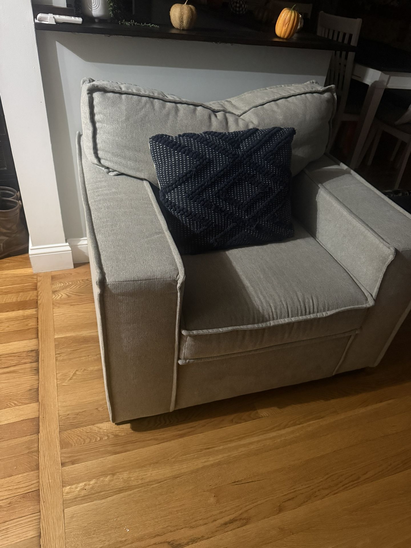 Gray Chair From Bobs 