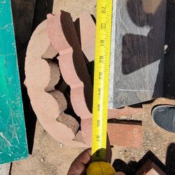 Double Including The Facets In Good Condition  The Counter Top Is Marble Including The Black Splash 