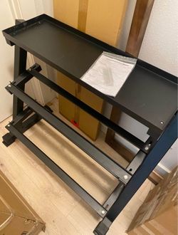 New Dumbbell Rack with Kettlebell Tray - New