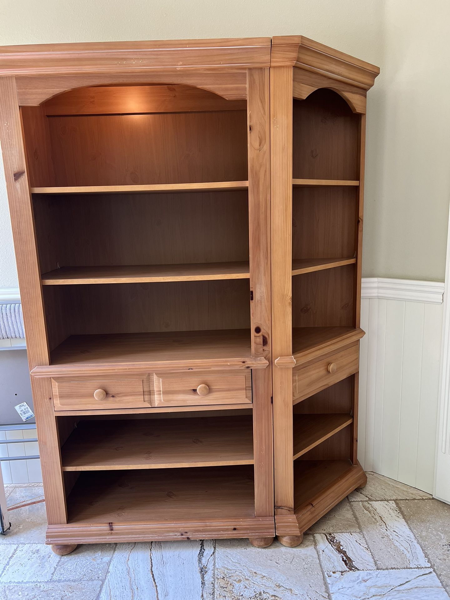 Broyhill Shelving Units (2)