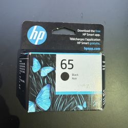 Hp 65 Deskjet / Envy / AMP Printer Black Ink 