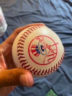 New York Yankees Logo Souvenir Baseball