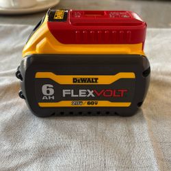 Dewalt 6ah Flex Volt Battery