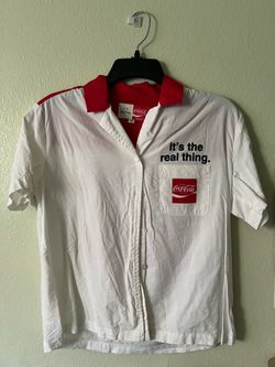 Coca Cola Women’s XS button up shirt
