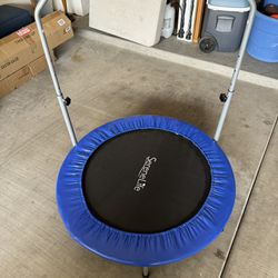 Portable And Foldable Trampoline Rebounder New; All Info In Description Below