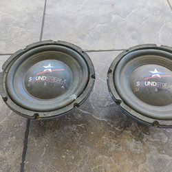 8" Soundstream Subs Form Will Need To Be Replaced 