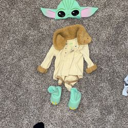 Infant Baby Yoda Halloween Costume 