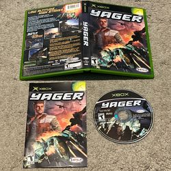 Yager Original Xbox Complete CIB w/ Manual