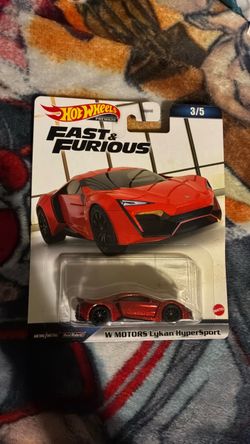 Hot Wheels Premium Fast & Furious W Motors Lykan HyperSport
