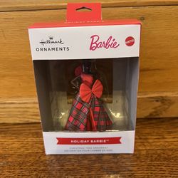 2024 Barbie Hallmark Ornament African American / Black / Ebony Skin Tone NIB