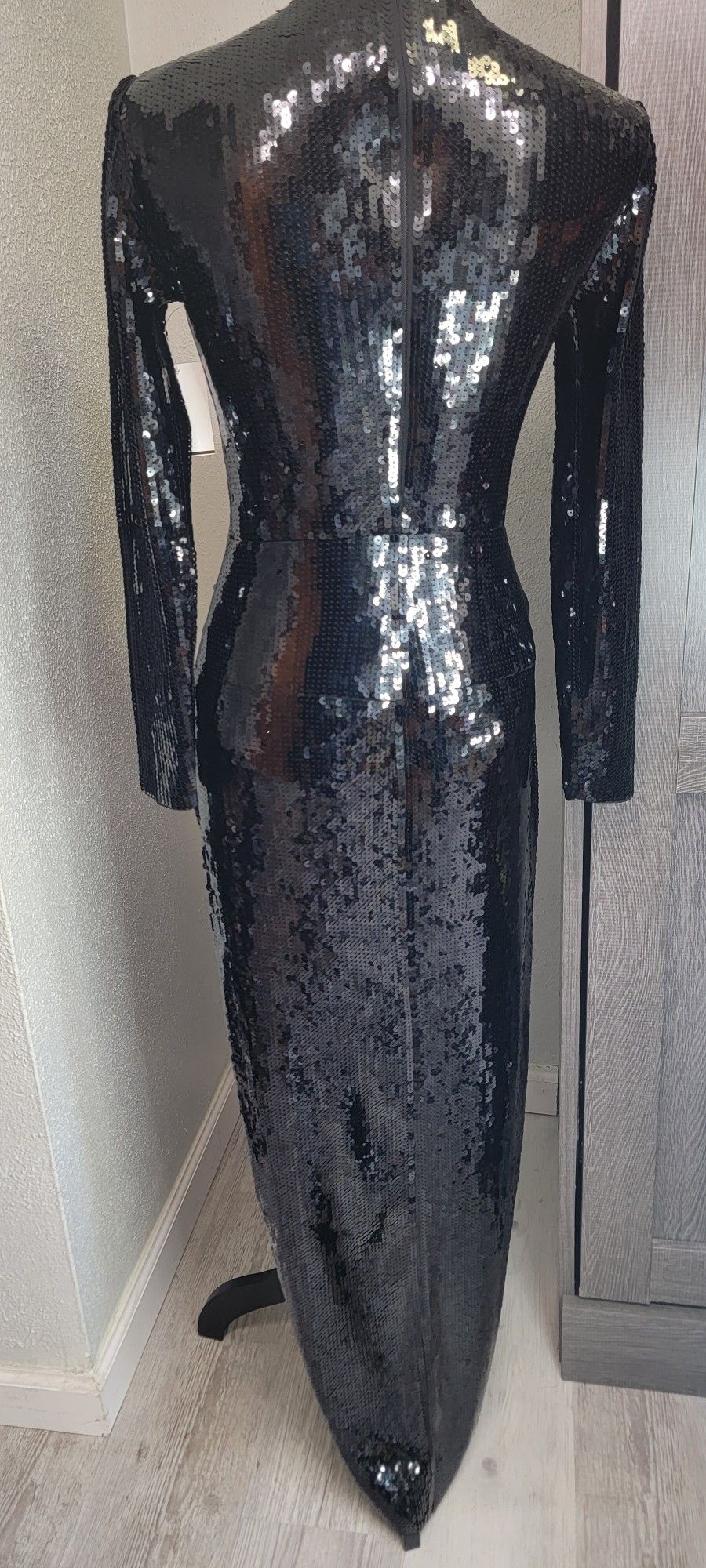 Size Small Elegant Sequin Turtleneck Dress