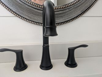 3 black faucets. Good condition. Each $35 or all 3 for $90