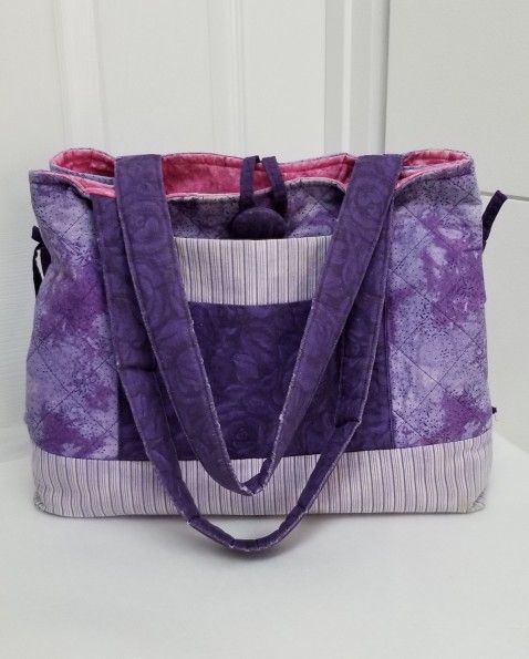 Purple Hobo Bag