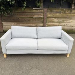 Beautiful Light Gray IKEA Sofa Couch 