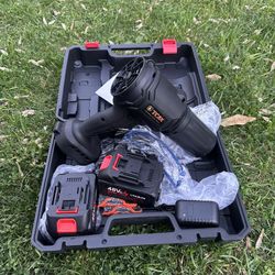 High RPM Cordless Leaf Blower - 48V Electric Handheld Leaf Blower with 2 Batteries & Fast Charger - Lightweight for Patio, Lawn, Yard, Deck Cleaning