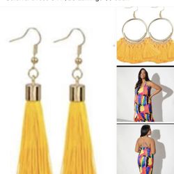 Dress 3-X & 1 pair of Earrings $25