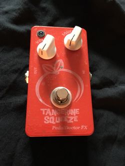 Tangerine Squeeze Compressor by Pedal Doctor