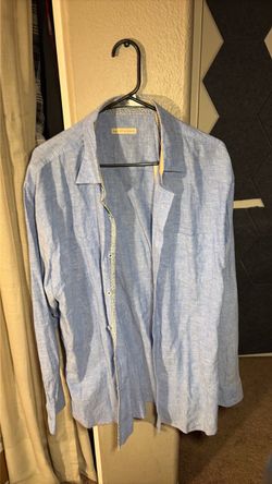 XL light blue long sleeve age of wisdom button up