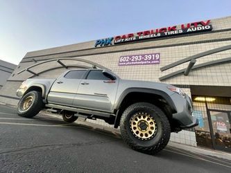 Toyota Tacoma Wheels Tires Leveling & Lift Kits Accessories intakes Side Stows Bed Covers Air-bag Kits Installations. (WE Finance)