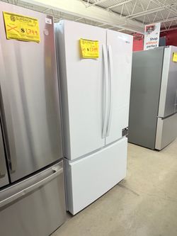 Whirlpool White French Door Refrigerator