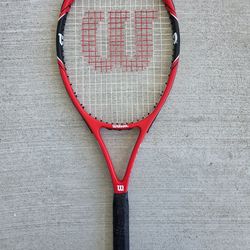 Wilson Federer 100 Tennis Racquet 4 3/8 Grip Size 3 Pre-Owned