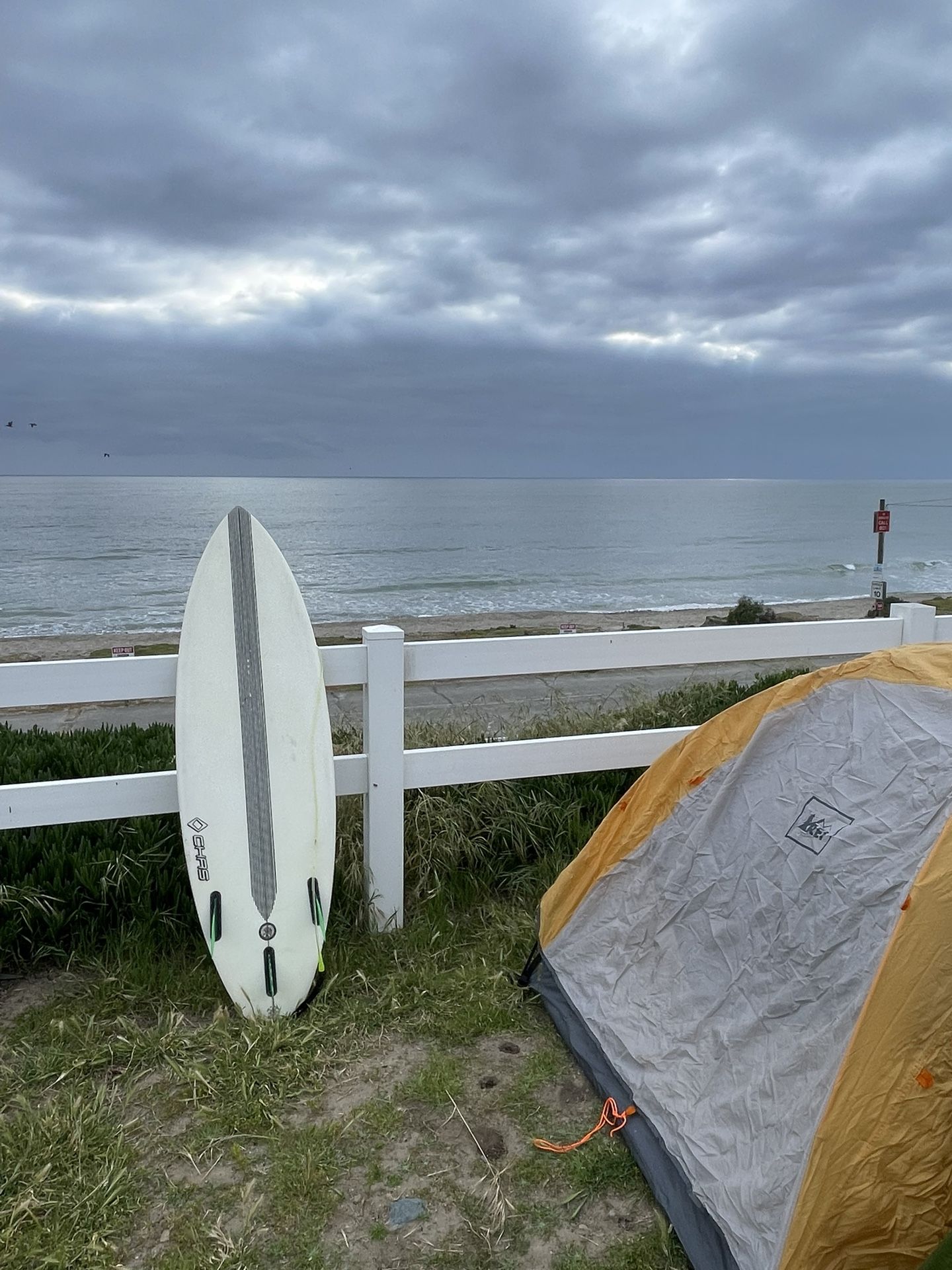 Chas Surfboards -- XC Jaeger shortboard (5′9″ thruster)