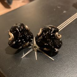 Black Gold French Cuff Links