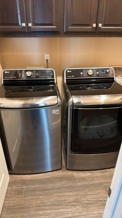 Lg washer and electric dryer