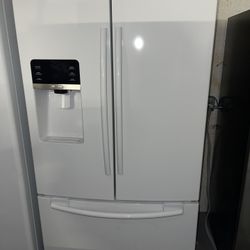 White Samsung Refrigerator 