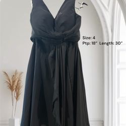 New Black Formal Dress- Size 4