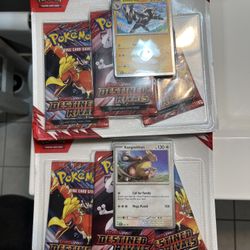 Pokemon Destined Rivals Blisters