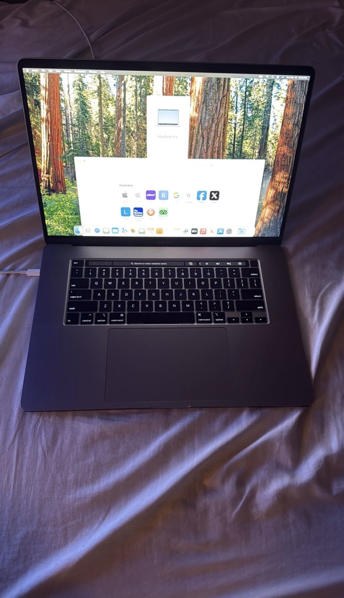 Apple 16 Inch MacBook Pro 2.3ghz i9 Processor 32gb Ram 1 TB hard Drive Great Condition