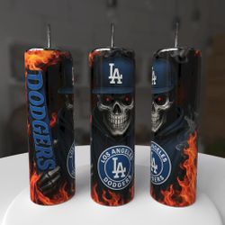 Los Angeles Dodgers Baseball Tumbler