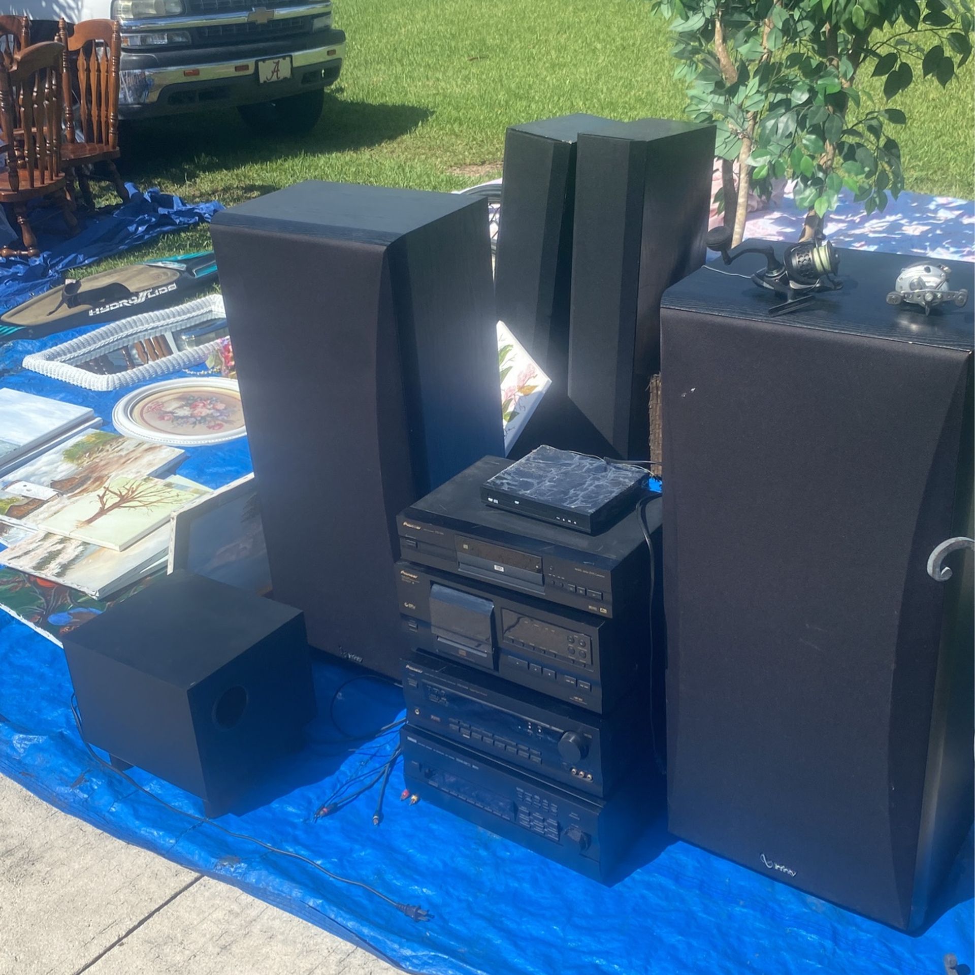 Home Theater System With 15 Inch Subwoofers