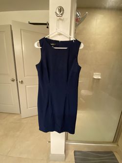 Alyx Cobalt Blue Sleeveless Stretch Sheath Dress Size 12