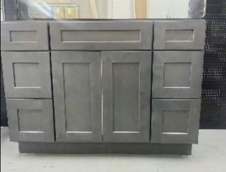 54" Solid Wood Vanity For Bathroom Decoration