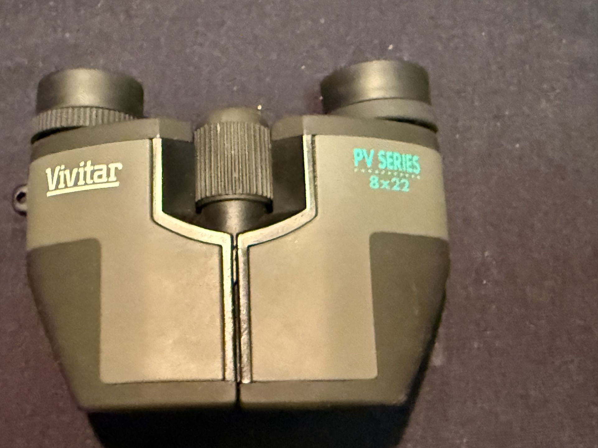 Vivitar Compact Binoculars Pv Series 8 X 22 367 Foot 1000 Yards With Case