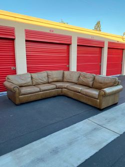 Leather Sectional Sofa Bernhardt - DELIVERY AVAILABLE