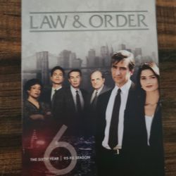 Law And Order DVD Season 6