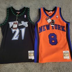 Hardwood Classic KG and Sprewell. Brand New Size M