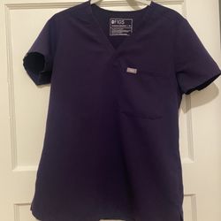 FIGS Dark Purple Scrub Top &/or Scrub Pant 