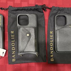 Bandolier Leather Phone Case iphone 15 Pro