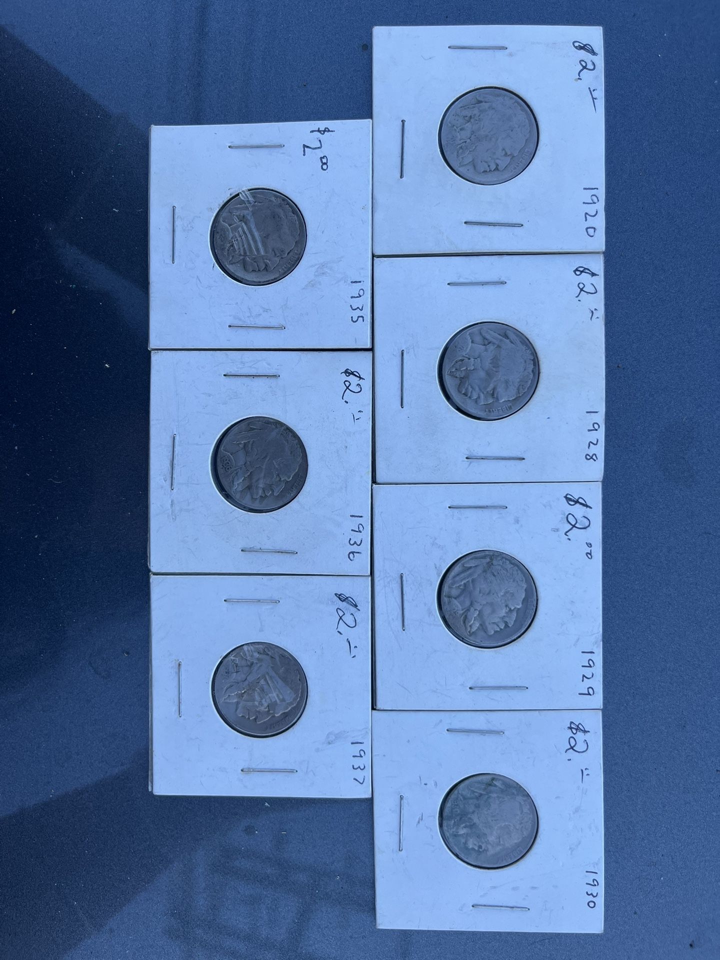Vintage Buffalo Nickel Collection