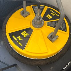 Pressure Washer Surface