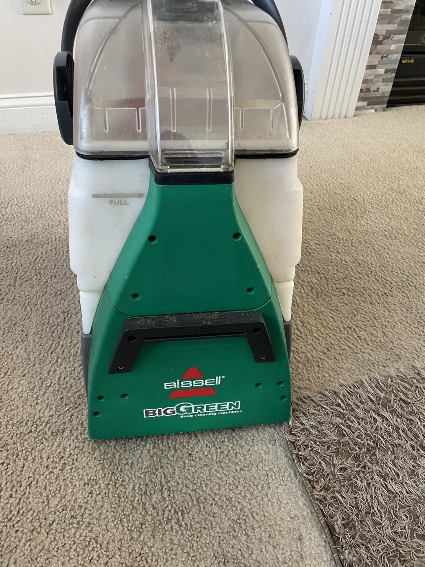 Bissell Big Green Carpet Cleaner With Rotating Brush