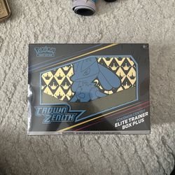 Crown Zenith Pokemon Center ETB 